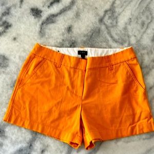 J crew goldenrod chino short size 2
